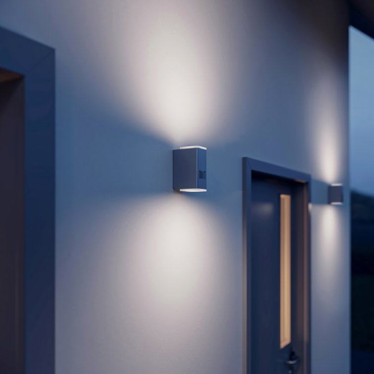 Steinel LED Outdoor Wall Light L 930 S Anthracite Motion Sensor Up